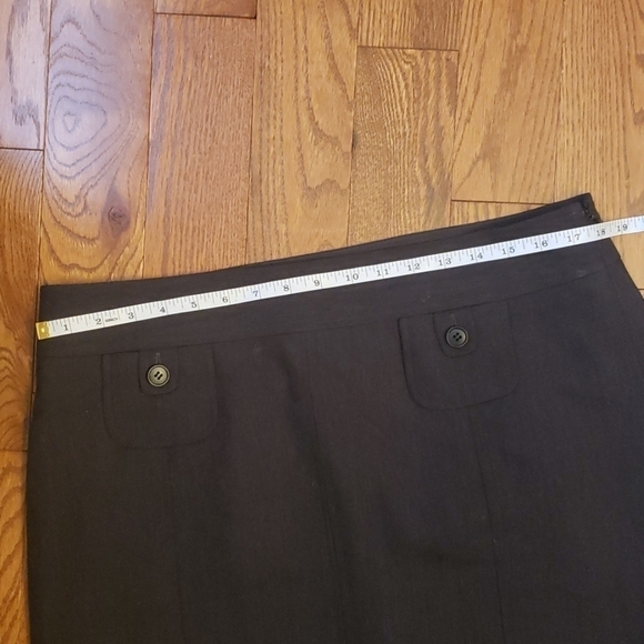 ANN Taylor loft wool skirt. Size 14 - Picture 5 of 10